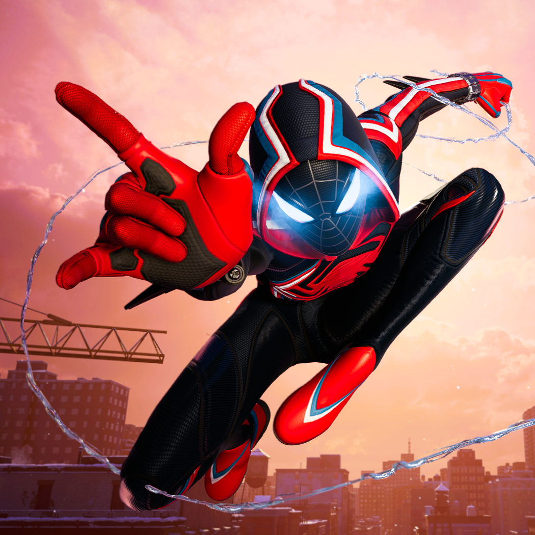Illustration of a person playing a video game with a controller, with gaming icons in the background